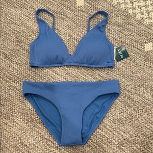 Roxy Classic Blue Bikini Set
